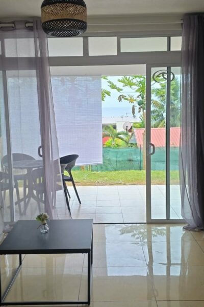 À louer – Appartement T2 avec jardin à Vetea, Pirae